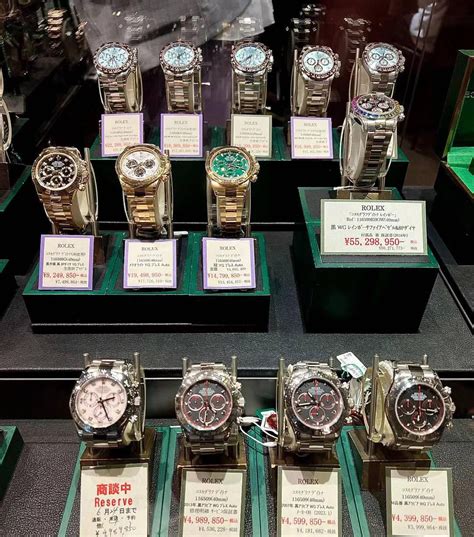 rolex japan price